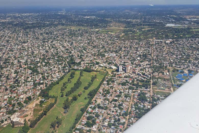 Panorâmica do monomotor